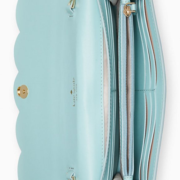 ♠️ Kate Spade Cloudmist Gemma Wallet On a Chain - Picture 2 of 5